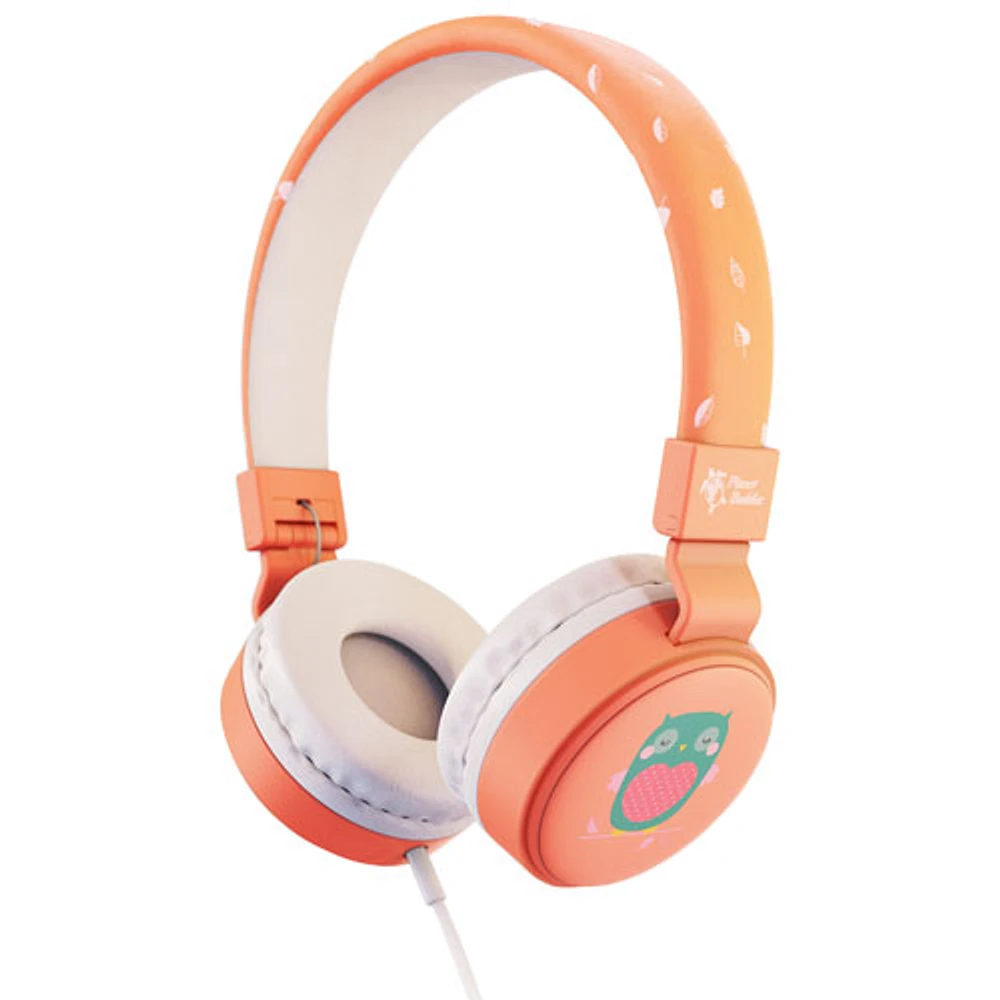 Casque d'écoute pour enfants de Planet Buddies - Rose/Hibou