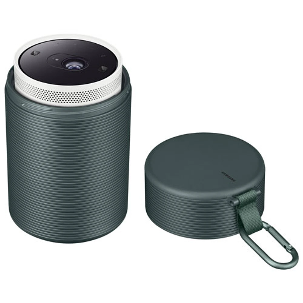 Étui de voyage pour projecteur Le Freestyle de Samsung - Vert foncé