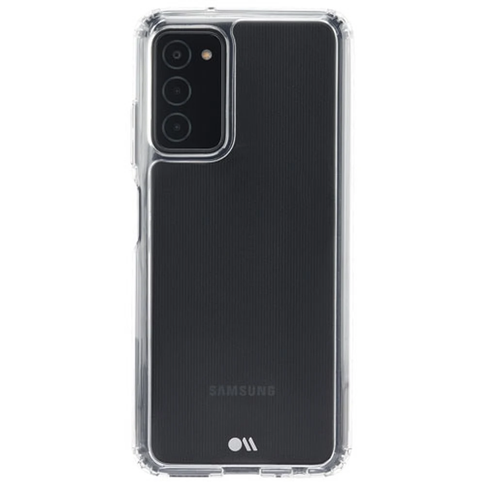 Étui rigide ajusté Tough Clear de Case-Mate pour Galaxy A03s - Transparent