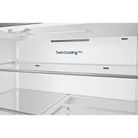 Samsung BESPOKE 36" 30.1 Cu. Ft. 3-Door French Door Refrigerator (RF30BB6200QLAA) - Stainless Steel