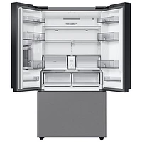 Samsung BESPOKE 36" 23.9 Cu. Ft. Counter Depth 3-Door French Door Refrigerator (RF24BB6200QLAA) - Stainless Steel