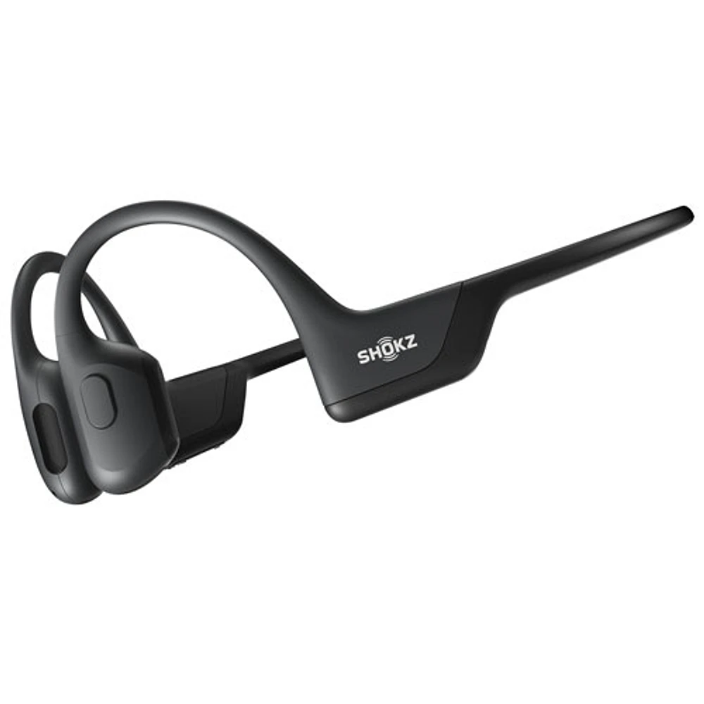 Écouteurs Bluetooth oreilles libres à conduction osseuse OpenRun Pro de Shokz - Noir