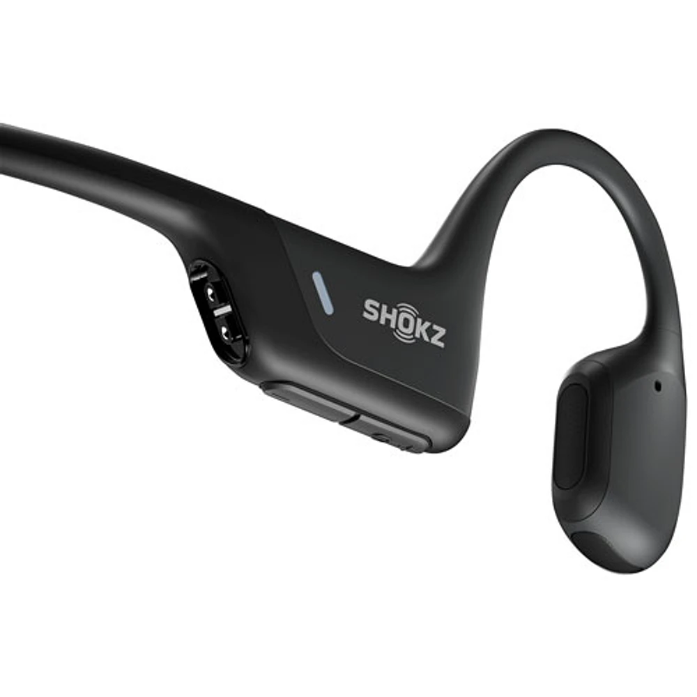 Écouteurs Bluetooth oreilles libres à conduction osseuse OpenRun Pro de Shokz - Noir