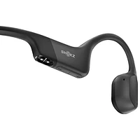 Shokz OpenRun Bone Conduction Open-Ear Bluetooth Headphones - Black