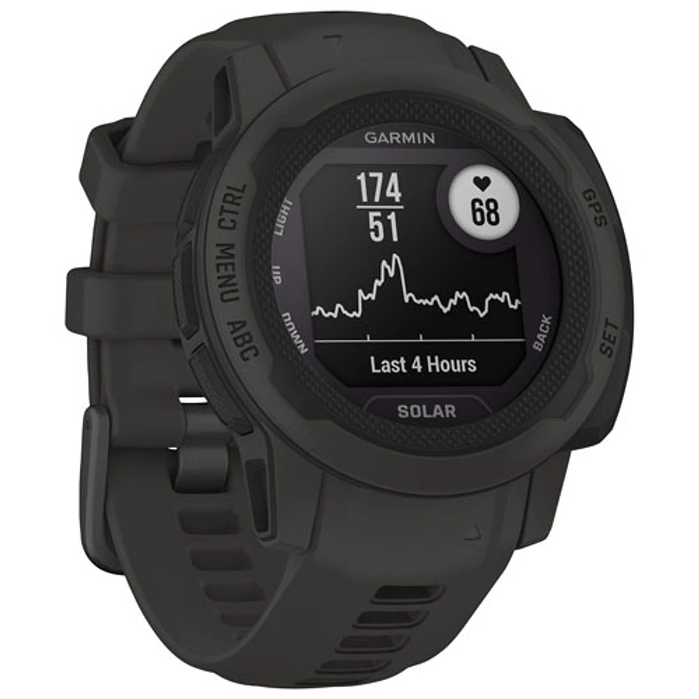 Garmin Instinct 2S Solar 40mm Bluetooth Mutlisport Smartwatch - Graphite
