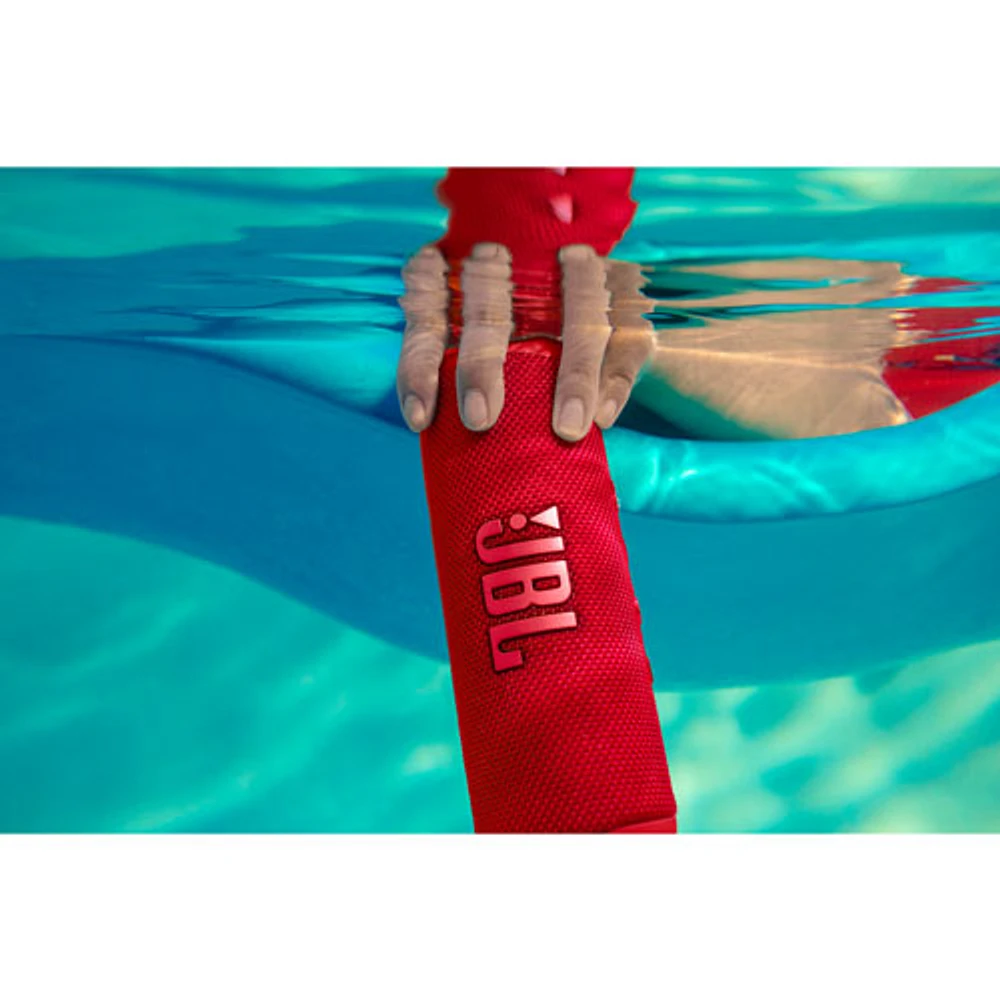 Haut-parleur sans fil Bluetooth étanche Flip 6 de JBL - Rouge