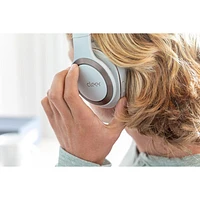 Cleer Audio Enduro ANC Over-Ear Noise Cancelling Bluetooth Headphones - Light Grey