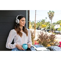 Cleer Audio Enduro ANC Over-Ear Noise Cancelling Bluetooth Headphones - Light Grey