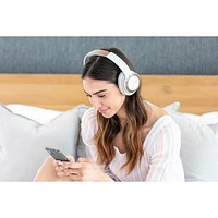 Cleer Audio Enduro ANC Over-Ear Noise Cancelling Bluetooth Headphones - Light Grey
