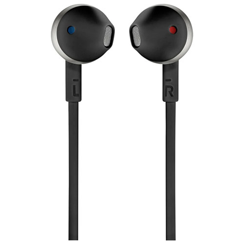 Écouteurs boutons T205 de JBL - Noir