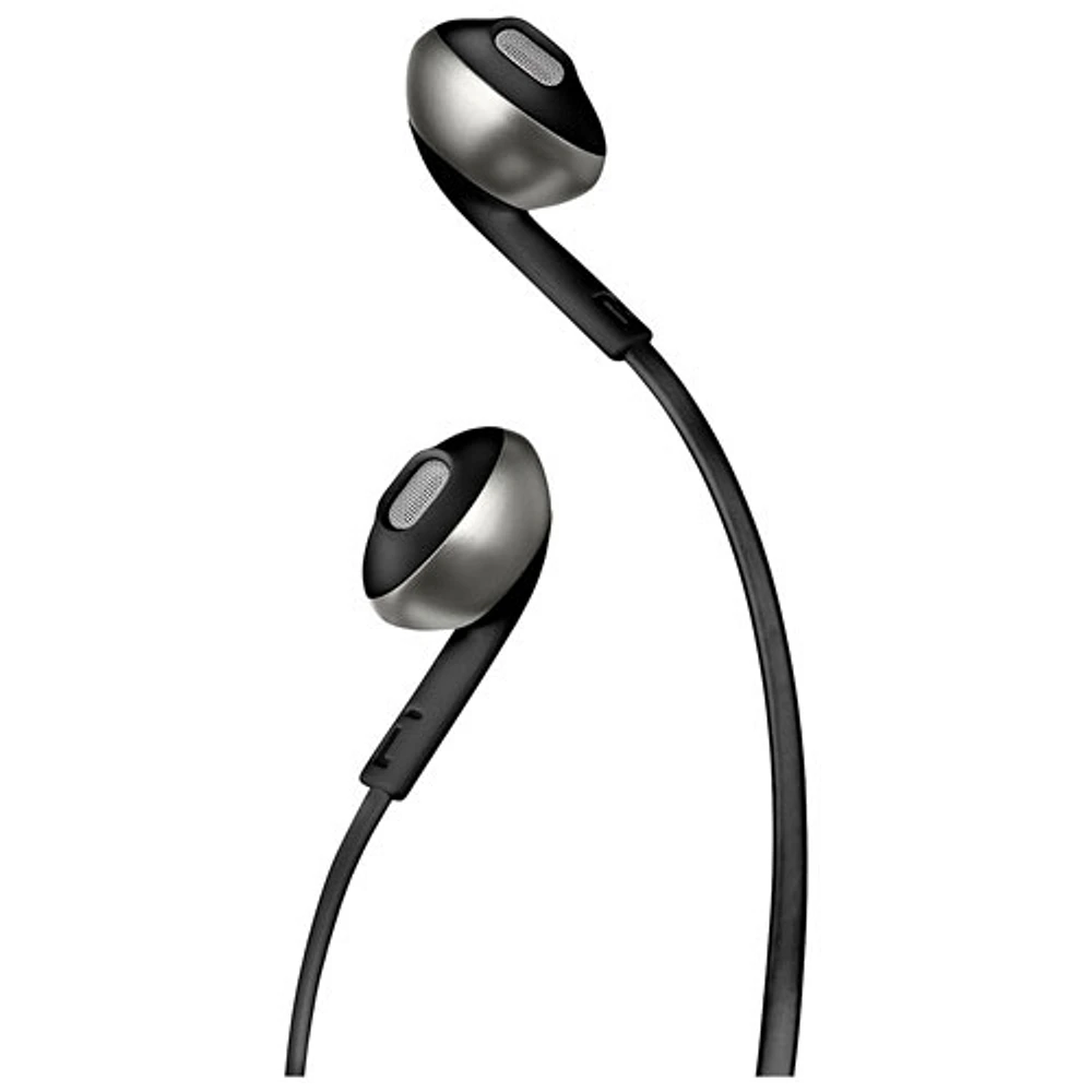 Écouteurs boutons T205 de JBL - Noir