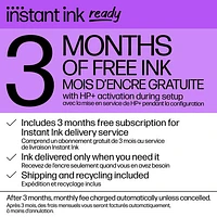 HP ENVY Inspire 7255e Wireless All-In-One Inkjet Printer - HP Instant Ink 3-Month Free Trial Included*