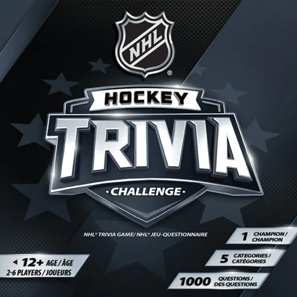 Jeu de cartes NHL Hockey Trivia Challenge