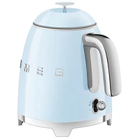 Smeg 50's Retro Style Mini Electric Kettle - 0.8L- Pastel Blue
