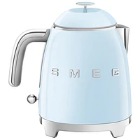 Smeg 50's Retro Style Mini Electric Kettle - 0.8L- Pastel Blue