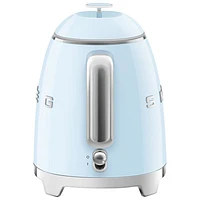 Smeg 50's Retro Style Mini Electric Kettle - 0.8L- Pastel Blue