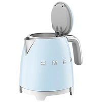 Smeg 50's Retro Style Mini Electric Kettle - 0.8L- Pastel Blue