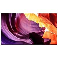 Téléviseur intelligent Google HDR DEL UHD 4K de 75 po X80K de Sony (KD75X80K)