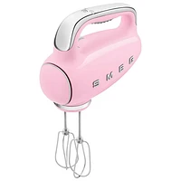 Smeg Hand Mixer - 220-Watt - Pink