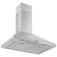 Whirlpool 30" Wall Mount Range Hood (WVW73UC0LS) - Stainless Steel