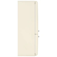 Smeg 50's Style 28" 18 Cu. Ft. Bottom Freezer Refrigerator with Ice Dispenser (FAB38URCR) - Cream