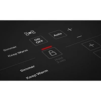 KitchenAid 30" 5-Element Induction Cooktop (KCIG550JBL) - Black