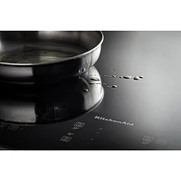 Surface de cuisson électrique de 30 po à 5 éléments de KitchenAid (KCES950KBL) - Noir