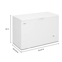 Whirlpool 16 Cu. Ft. Chest Freezer (WZC5216LW)