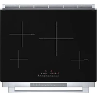 Bosch 30" 4.6 Cu. Ft. True Convection Slide-In Induction Range (HII8057C) - Stainless Steel
