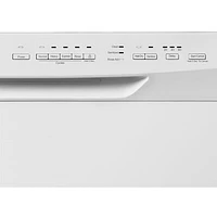 Lave-vaisselle encastrable 24 po 51 dB avec cuve en acier inoxydable d'Insignia (NS-DWRF2WH3) - Blanc - Exclusivité Best Buy
