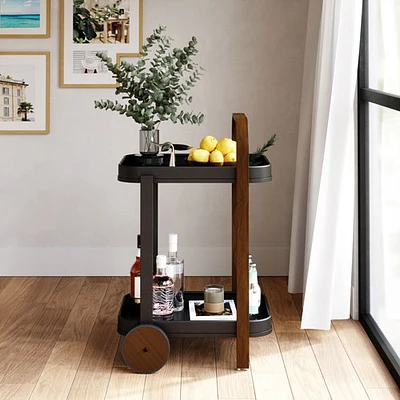 Desserte moderne Bellwood d'Umbra - Noir/Naturel