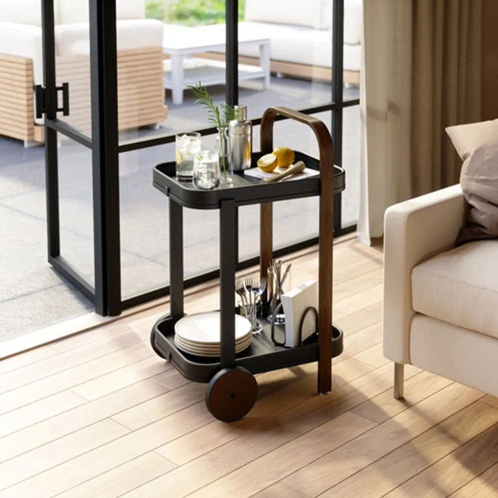 Desserte moderne Bellwood d'Umbra - Noir/Naturel