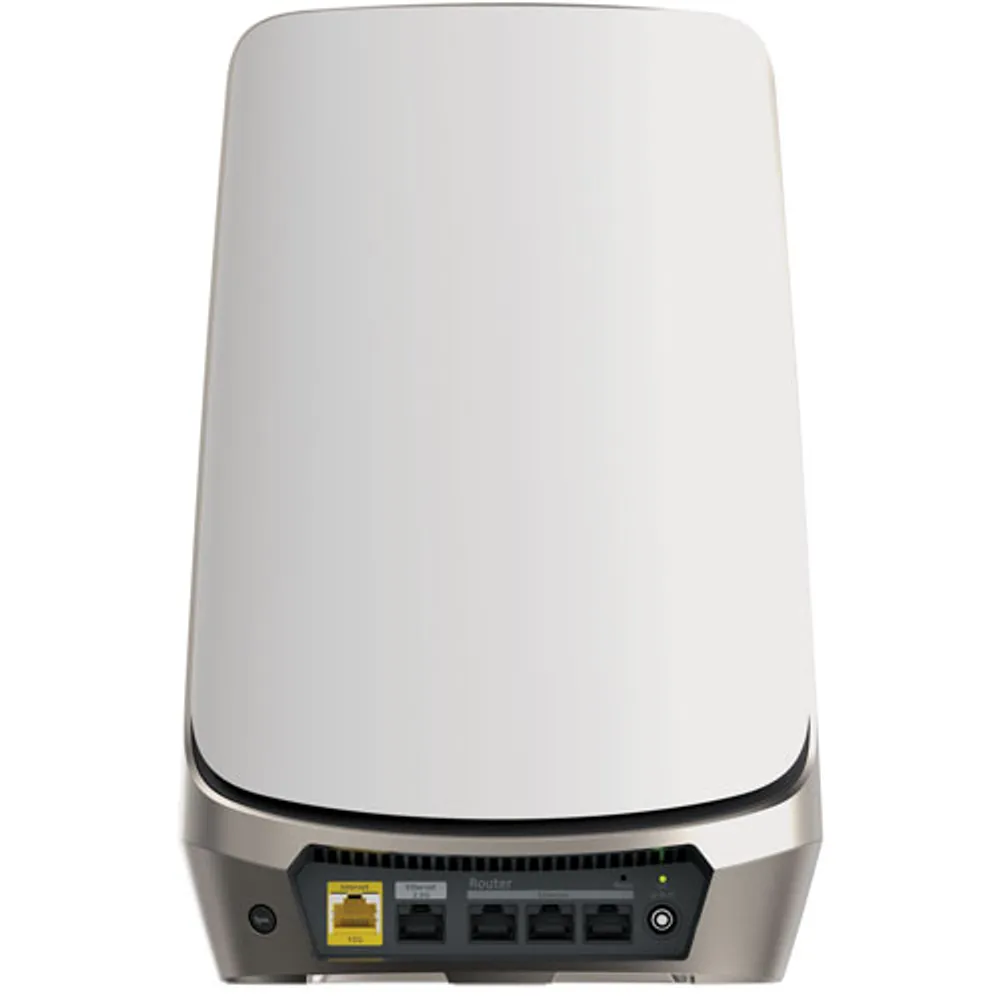 Système maison intégrale maillé Wi-Fi 6E quatre bandes 16 flux Orbi AXE11000 de NETGEAR (RBKE963) - Ensemble de 3