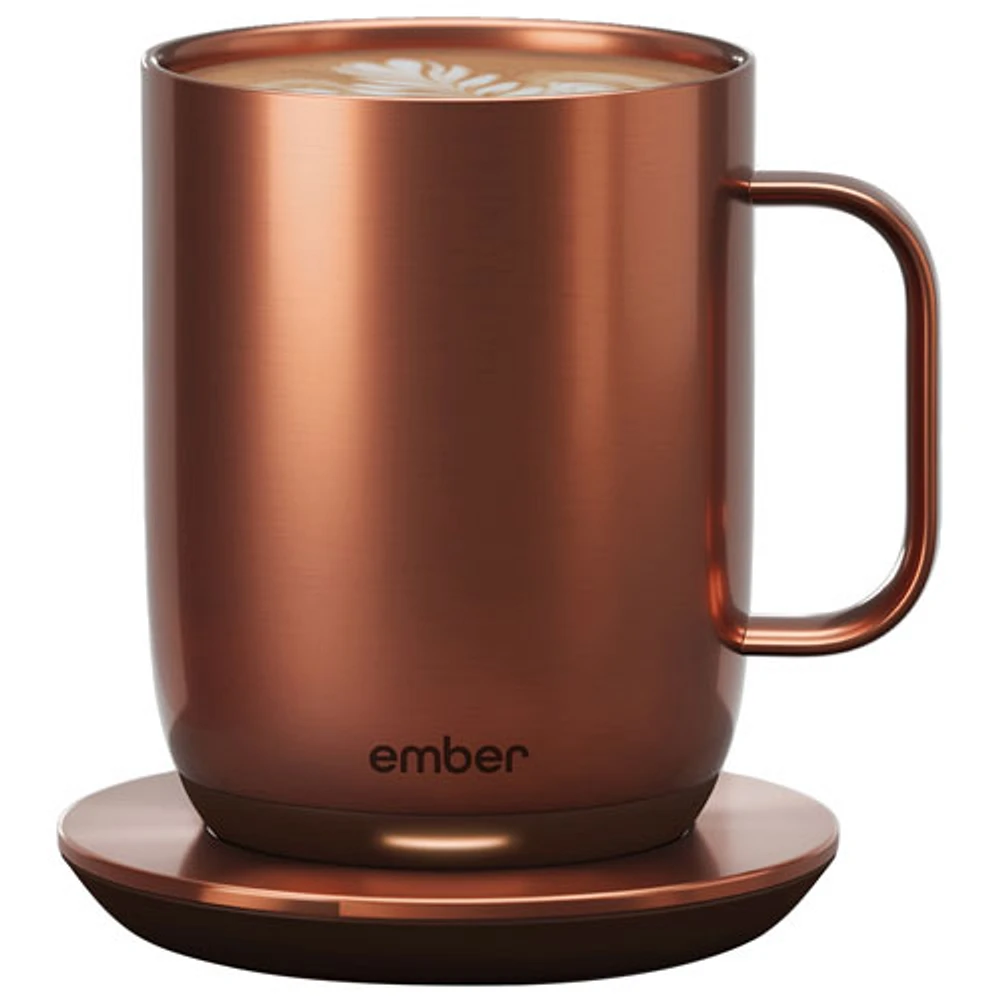 Tasse intelligente à régulation thermique de 414 ml (14 oz) Mug 2 d'Ember - Cuivré