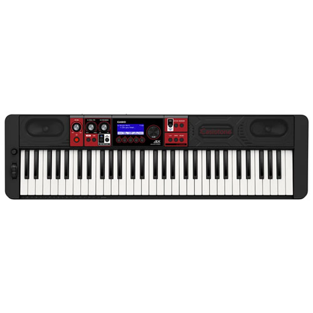 Clavier électrique à 61 touches CT-S1000 Arranger de Casio avec synthèse vocale - Noir
