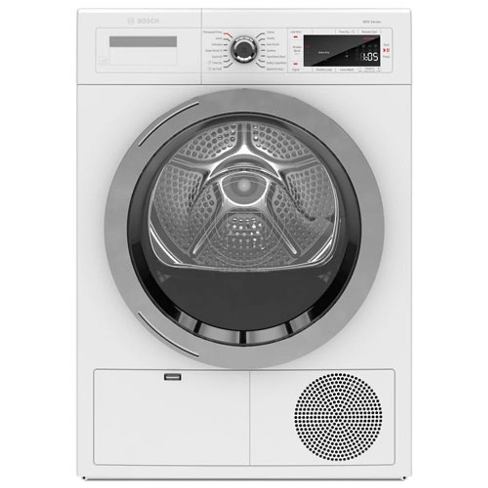 Sécheuse électrique de 4 pi³ série 800 de Bosch (WTG865H4UC) - Blanc - BO - Parfait état