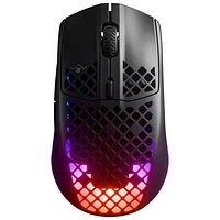 Souris de jeu optique Bluetooth de 18 000 ppp Aerox 3 2022 Edition de SteelSeries - Noir