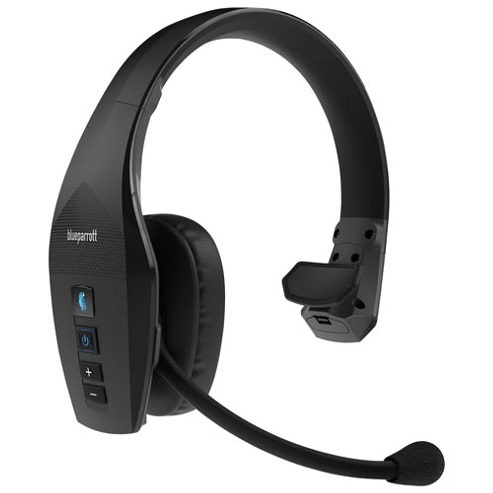 Casque d'écoute mono sans fil Bluetooth B650-XT de BlueParrott avec microphone à suppression du bruit à 96 %