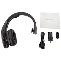 Casque d'écoute mono sans fil Bluetooth B650-XT de BlueParrott avec microphone à suppression du bruit à 96 %
