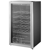 Insignia 3.2 Cu. Ft. 29-Bottle Freestanding Wine Cooler (NS-WC29SS3-C) - Stainless Steel - Only at Best Buy