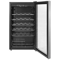 Insignia 3.2 Cu. Ft. 29-Bottle Freestanding Wine Cooler (NS-WC29SS3-C) - Stainless Steel - Only at Best Buy