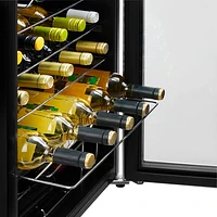 Insignia 3.2 Cu. Ft. 29-Bottle Freestanding Wine Cooler (NS-WC29SS3-C) - Stainless Steel - Only at Best Buy
