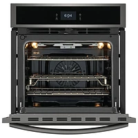 Frigidaire Gallery 27" 3.8 CU. Ft Combination Electric Wall Oven (GCWS2767AD) - Black Stainless Steel