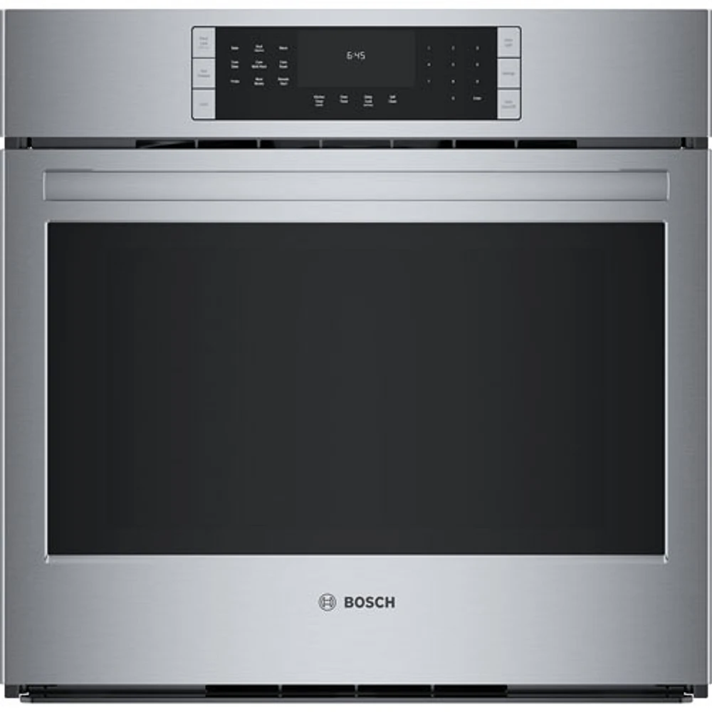 Bosch 30" 4.6 Cu. Ft. True Convection Electric Wall Oven (HBL8454UC) - Stainless Steel