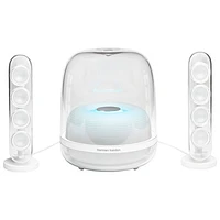 Harman Kardon SoundSticks 4 Bluetooth Wireless Speaker System - White