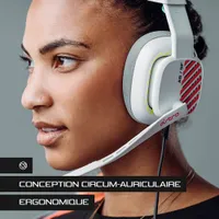 ASTRO Gaming A10 Gen 2 Over-Ear Gaming Headset for PS5/PS4 - White