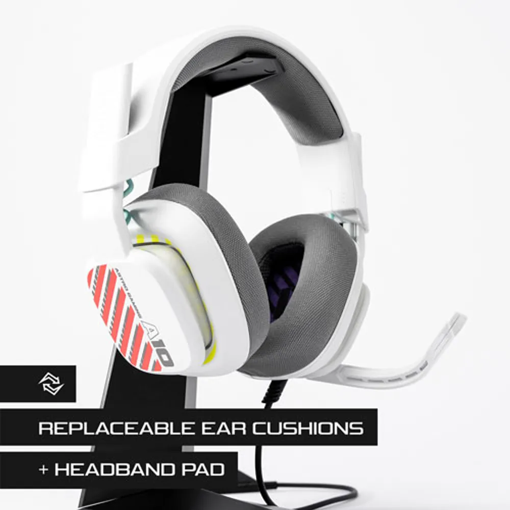 ASTRO Gaming A10 Gen 2 Over-Ear Gaming Headset for PS5/PS4 - White
