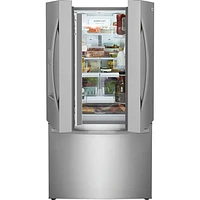 Frigidaire 36" 27.8 Cu. Ft. French Door Refrigerator with Dispenser (FRFS2823AS) - Stainless Steel