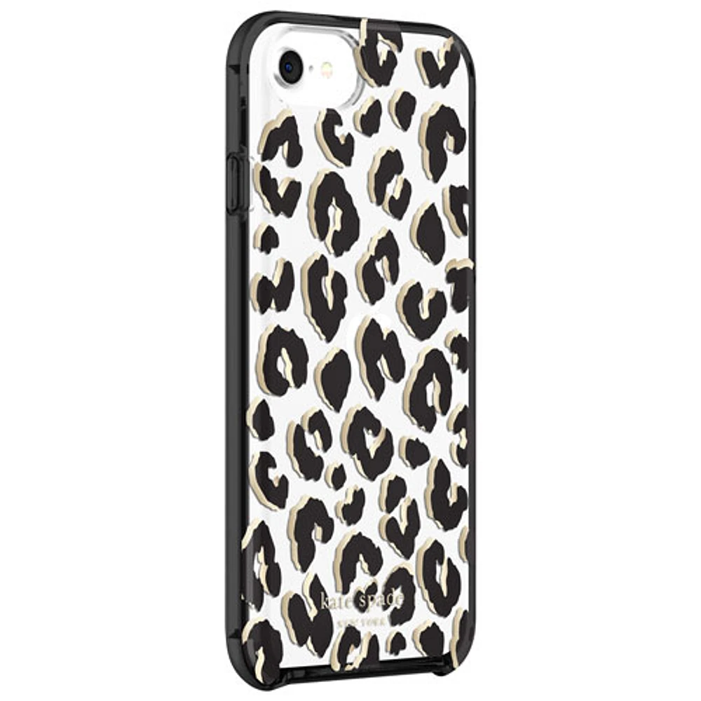 kate spade new york Fitted Hard Shell Case for iPhone SE (3rd Gen/2nd Gen) - Leopard