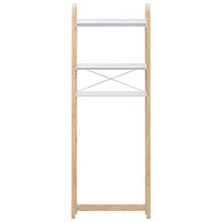 Umbra Bellwood 3-Shelf Over The Toilet Shelf - Wht/Natural